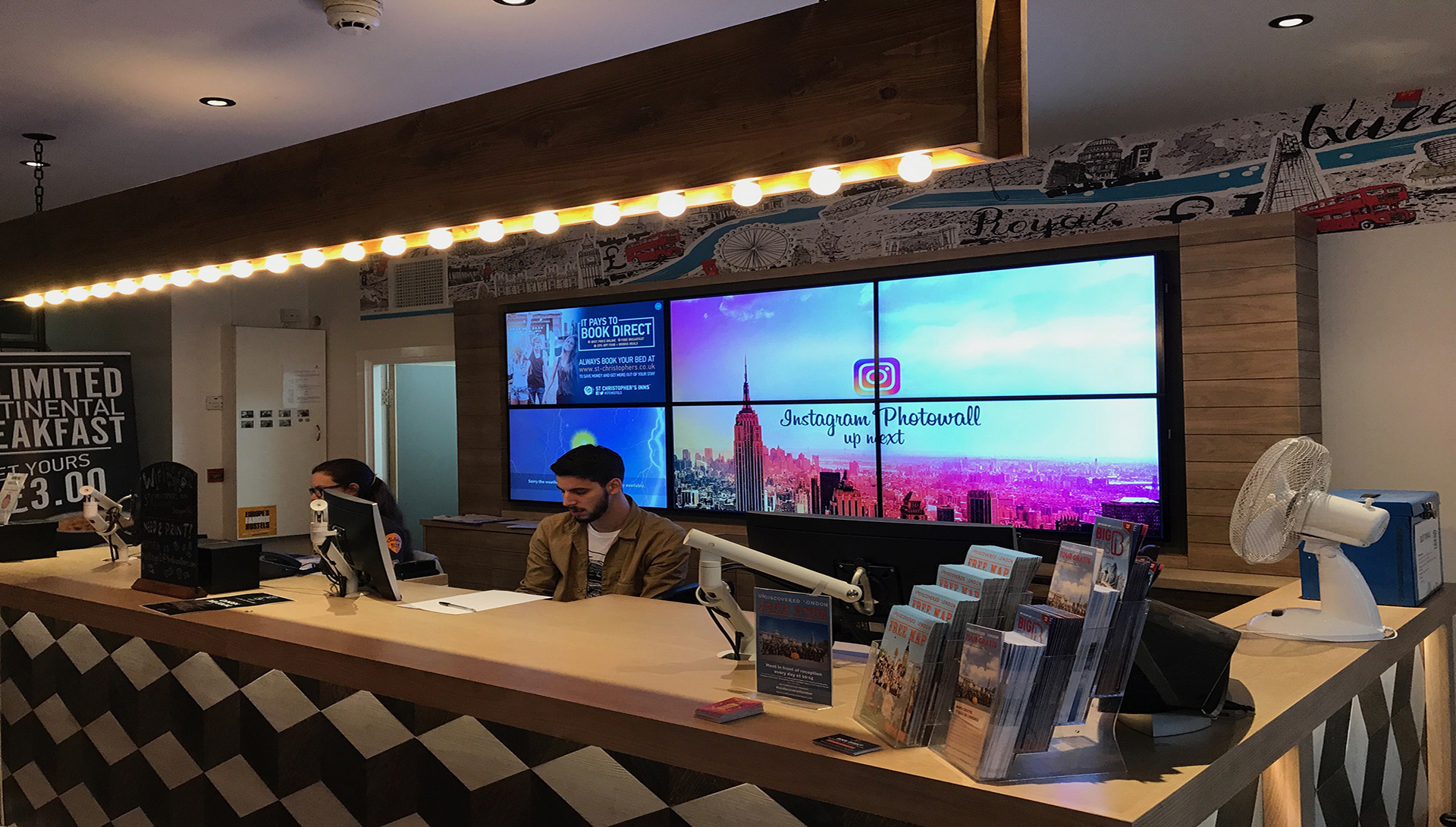 digital signage installs